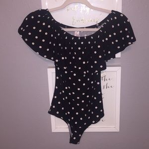 Off the shoulder bodysuit